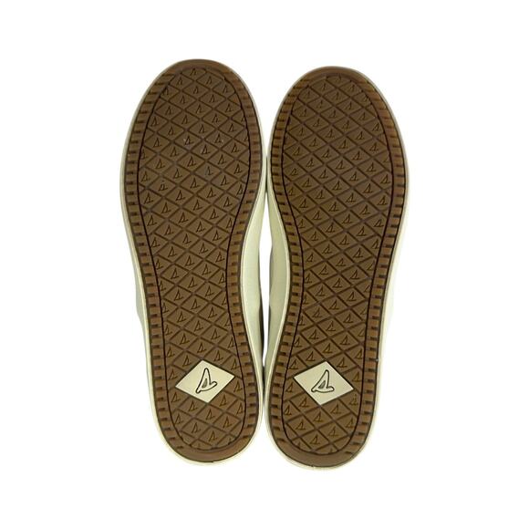 Sperry Women's Crest Side Zip Cozy Sneaker Boot Size 6.5 Ivory Suede STS87905 - Picture 9 of 12